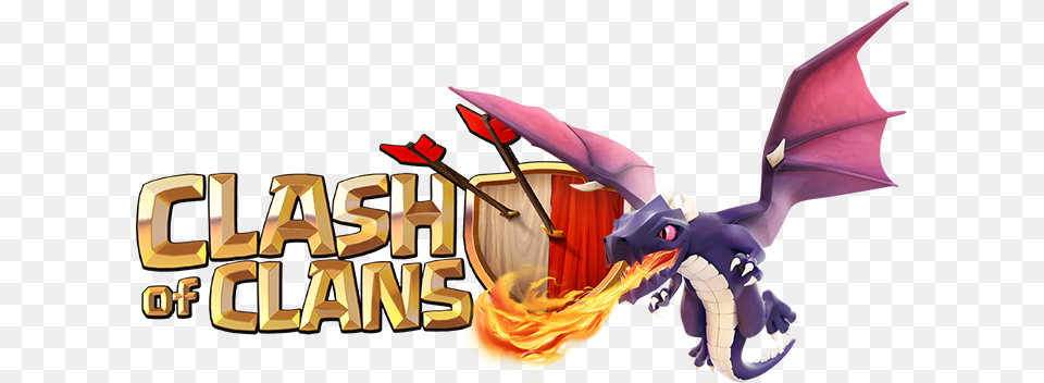 Clash Of Clans Logo Clash Of Clans Logo, Dragon Free Transparent Png