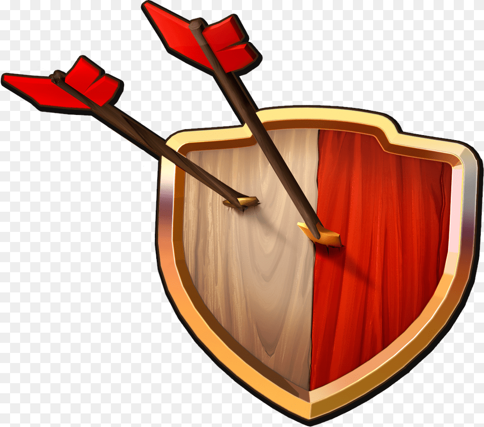 Clash Of Clans Logo Clash Of Clans Logo, Armor, Shield, Bow, Weapon Png Image