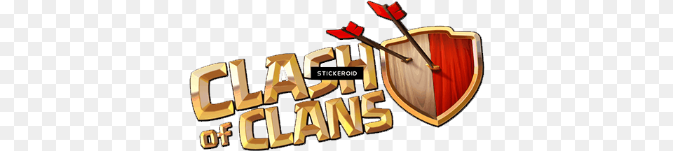 Clash Of Clans Logo Clash Of Clans Logo, Bulldozer, Machine Free Transparent Png