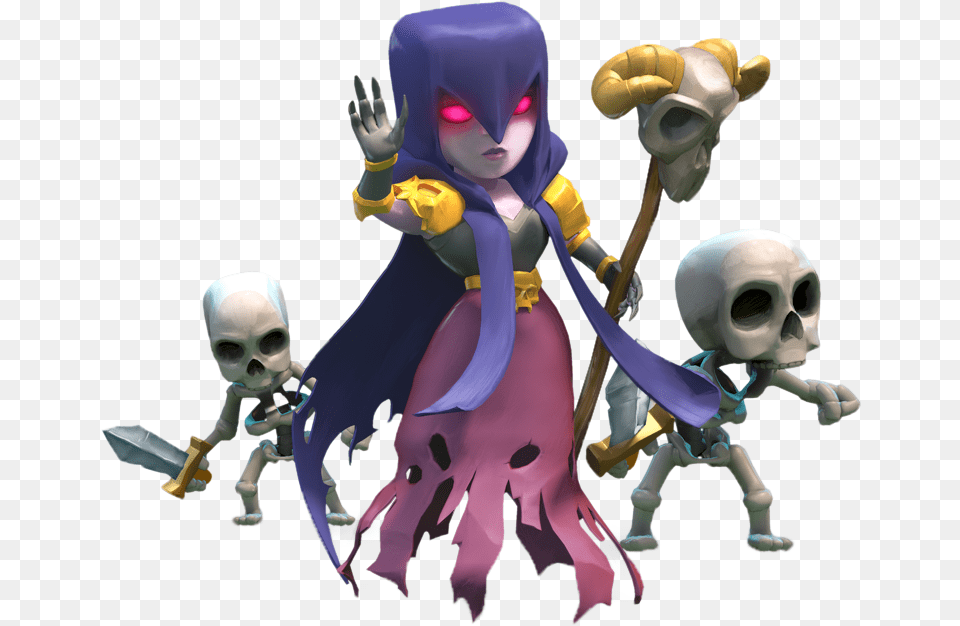 Clash Of Clans Minion Witch Clash Royale, Baby, Person, Face, Head Free Png Download