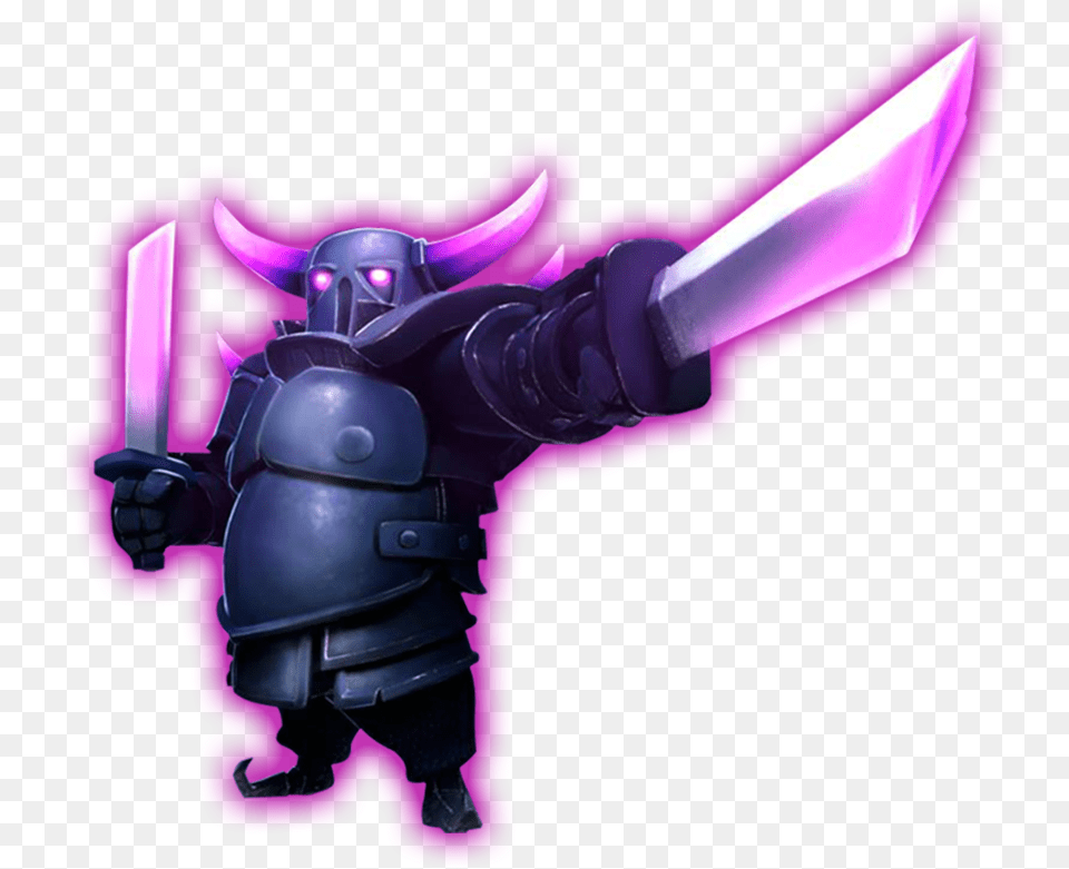 Clash Of Clans Pekka, Purple, Person, Robot Free Transparent Png