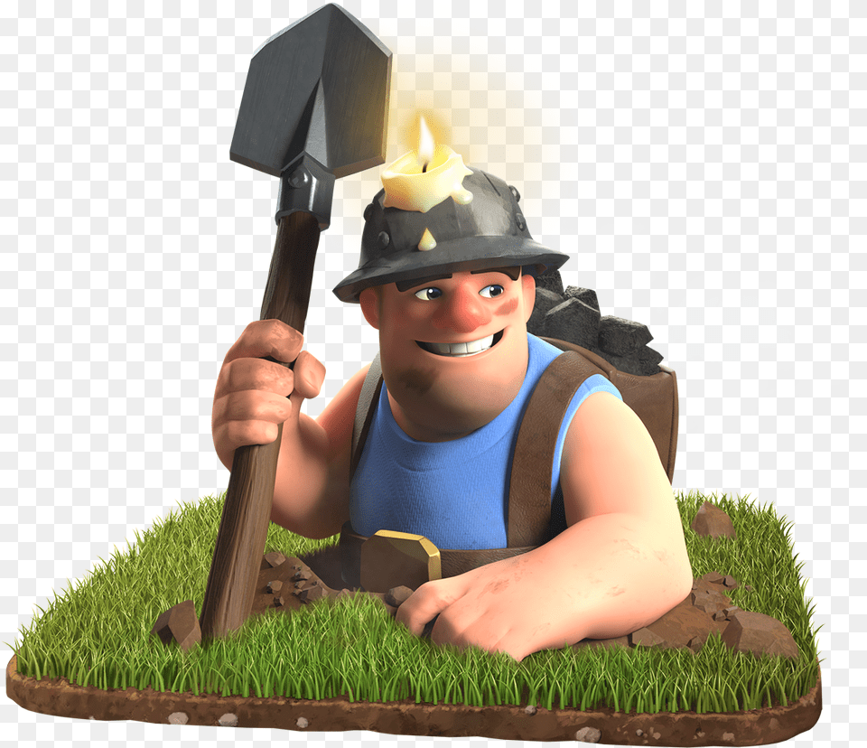 Clash Of Clans Troops, Helmet, Clothing, Hardhat, Plant Free Transparent Png