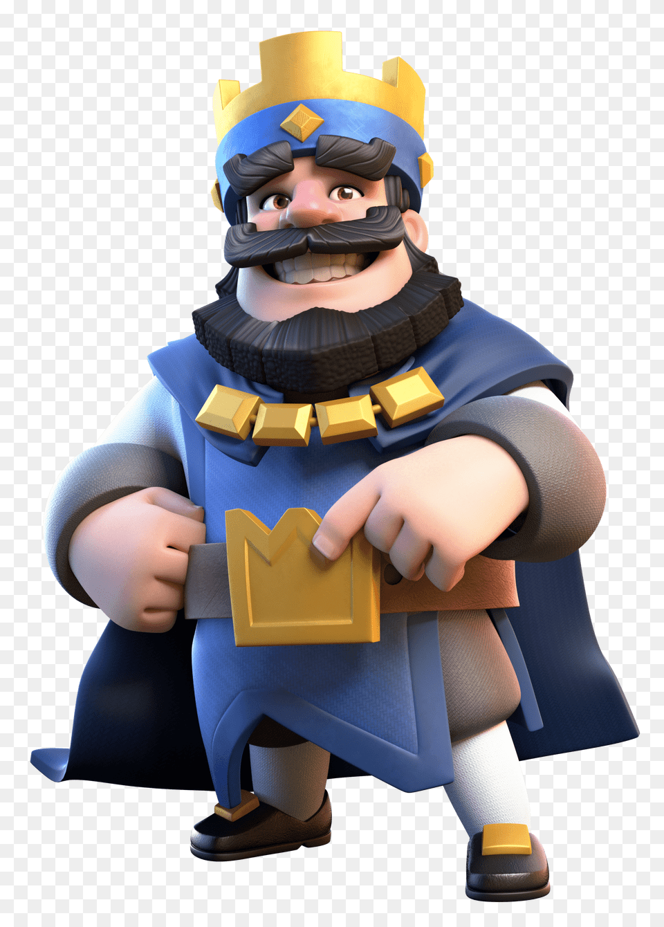 Clash Royale Blue King, Baby, Person, Face, Head Png