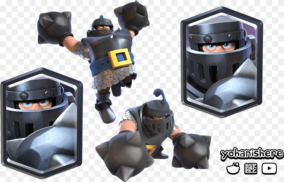 Clash Royale Characters Mega Knight, Armor, Helmet, Adult, Female Png