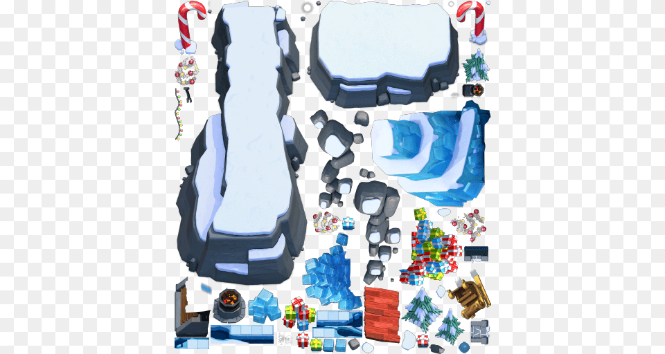 Clash Royale Christmas Themed Arena Album On Imgur Clash Royale Christmas, Ice, Outdoors, Nature Free Png Download