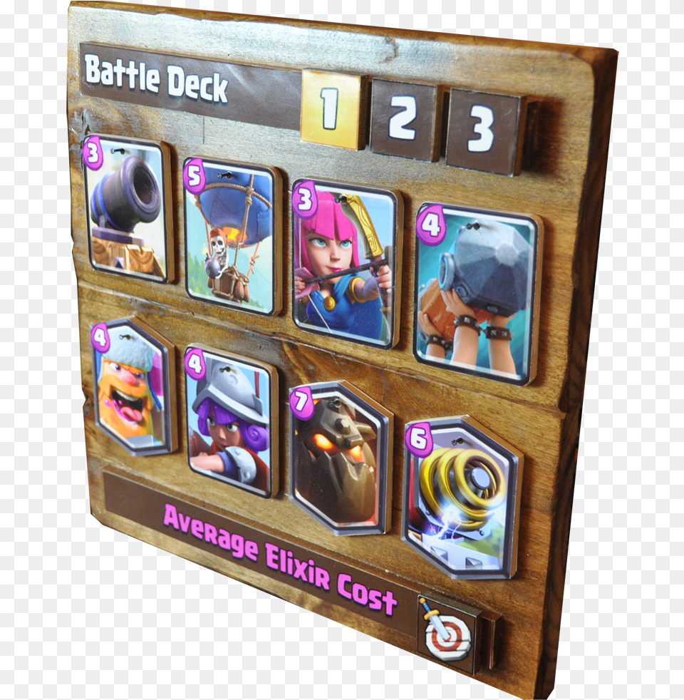 Clash Royale Deck Wood, Baby, Person, Gambling, Game Free Png Download