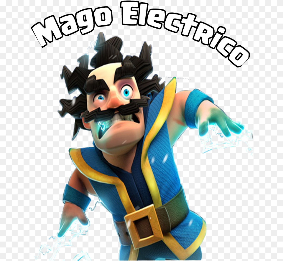 Clash Royale Vector Download 25 Mago Electrico Clash Royale, Clothing, Costume, Person, Baby Free Transparent Png