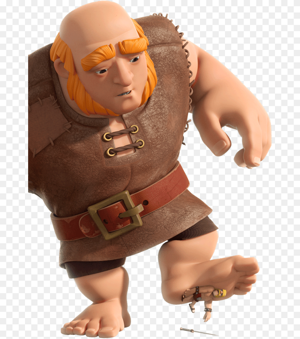 Clash Royale Giant, Finger, Baby, Body Part, Person Free Png
