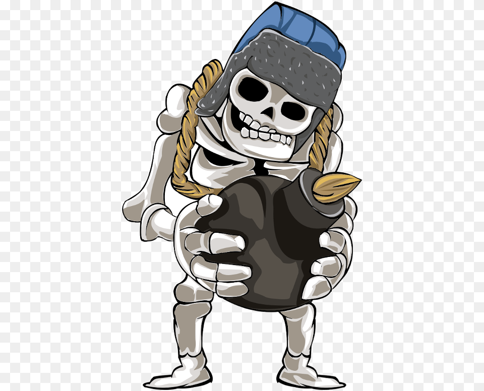 Clash Royale Giant Skeleton, Baby, Person, Book, Comics Free Png Download