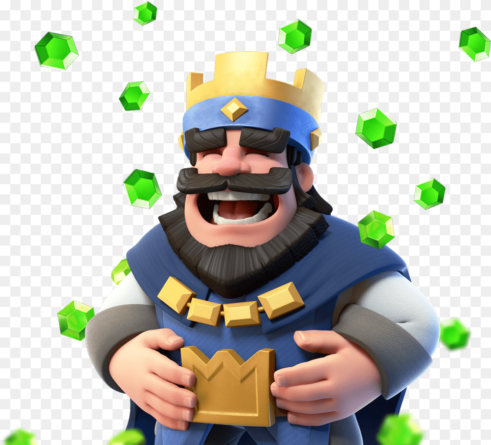 Clash Royale King, Baby, Person, Face, Head Png Image