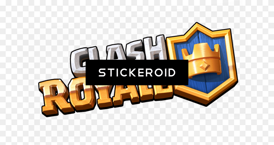 Clash Royale Logo, Bulldozer, Machine, Symbol, Emblem Free Png Download