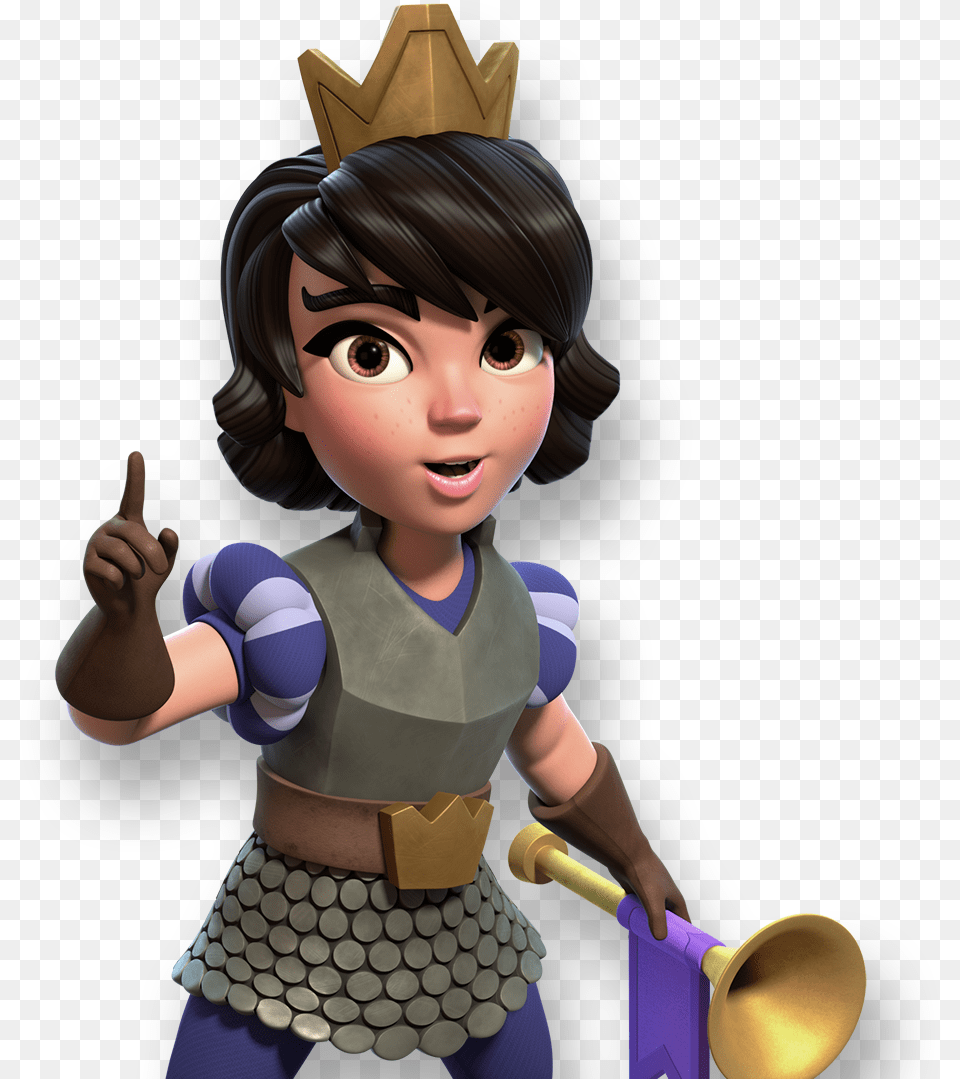 Clash Royale Princess Clash Royale Princesa, Doll, Toy, Face, Head Free Png