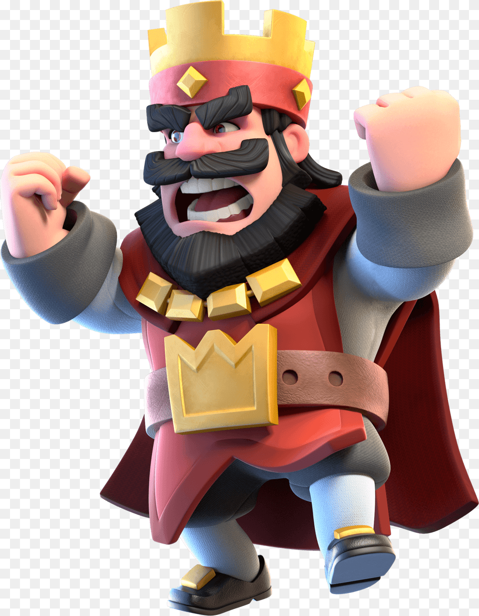 Clash Royale Red King Logo Red King Clash Royale, Toy, Clothing, Costume, Person Png