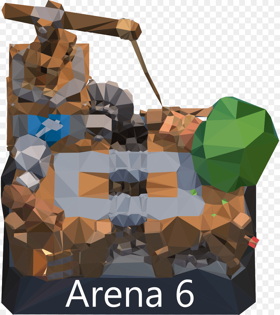 Clash Royale Set 3d Models, Treasure, Person, Art, Brick Free Png