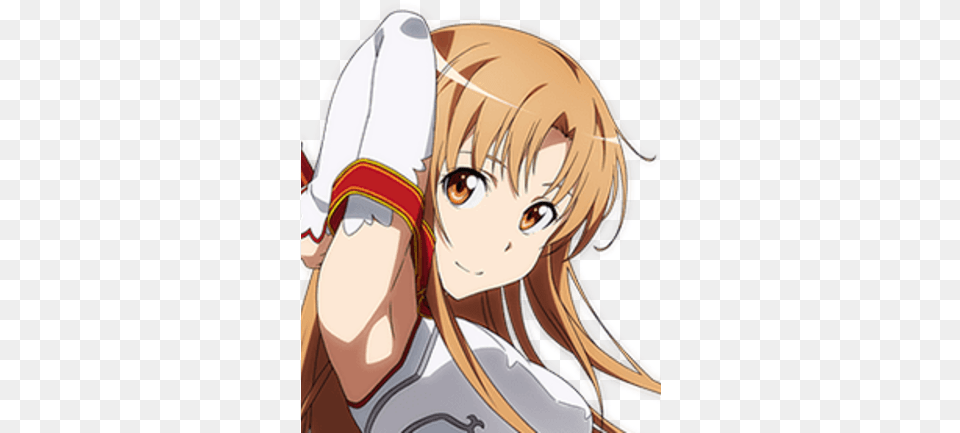 Clash With Asuna Anime Snapchat Filter, Book, Comics, Publication, Manga Png