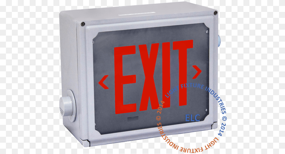 Class 1 Division 2 4 6 Week Lead Time Exit Sign, Computer Hardware, Electronics, Hardware, Monitor Free Png Download