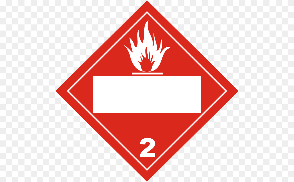 Class 3 Placard, Sign, Symbol, Road Sign Png Image