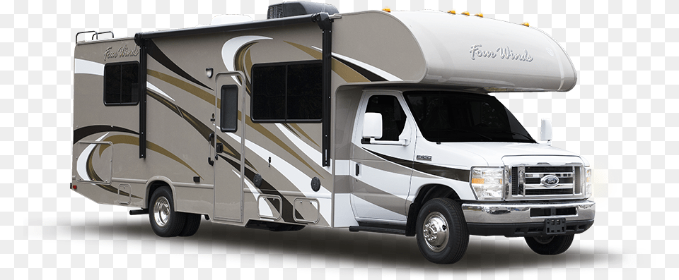 Class C Motorhome Reviews Thor Four Winds, Caravan, Rv, Transportation, Van Free Png Download