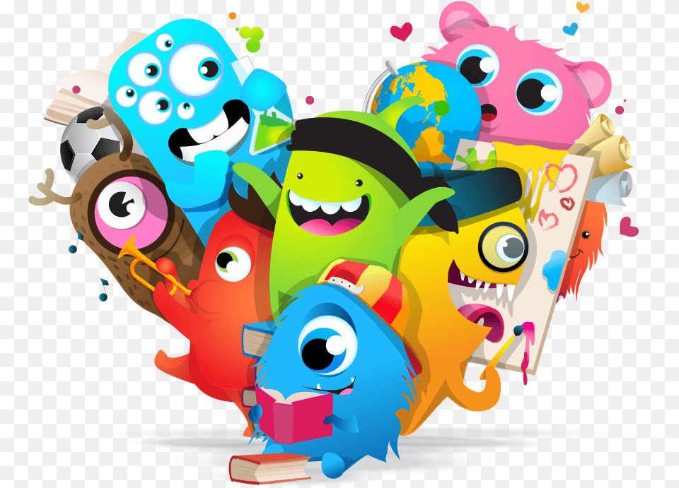 Class Dojo, Art, Graphics, Collage Png