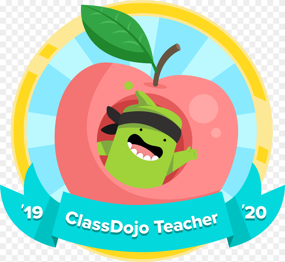 Class Dojo Teacher Badge, Food, Fruit, Plant, Produce Free Png Download