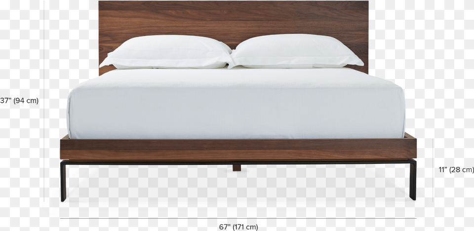 Class Image Lazyload Minimalistic Wood Bed, Cushion, Furniture, Home Decor Free Png Download