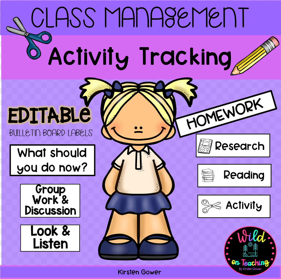 Class Management Activity Tracking Bulletin Board Labels Bulletin Board Activity, Book, Comics, Publication, Baby Free Png Download