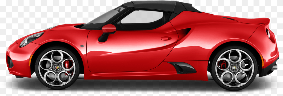 Class Of 2017 Clipart Cartoon Car Red Side View, Wheel, Vehicle, Transportation, Machine Free Png