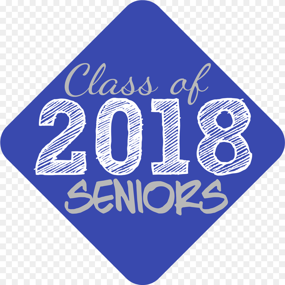 Class Of 2018 Seniors Logo Graphic Design, Symbol, Sign, Text, Disk Png
