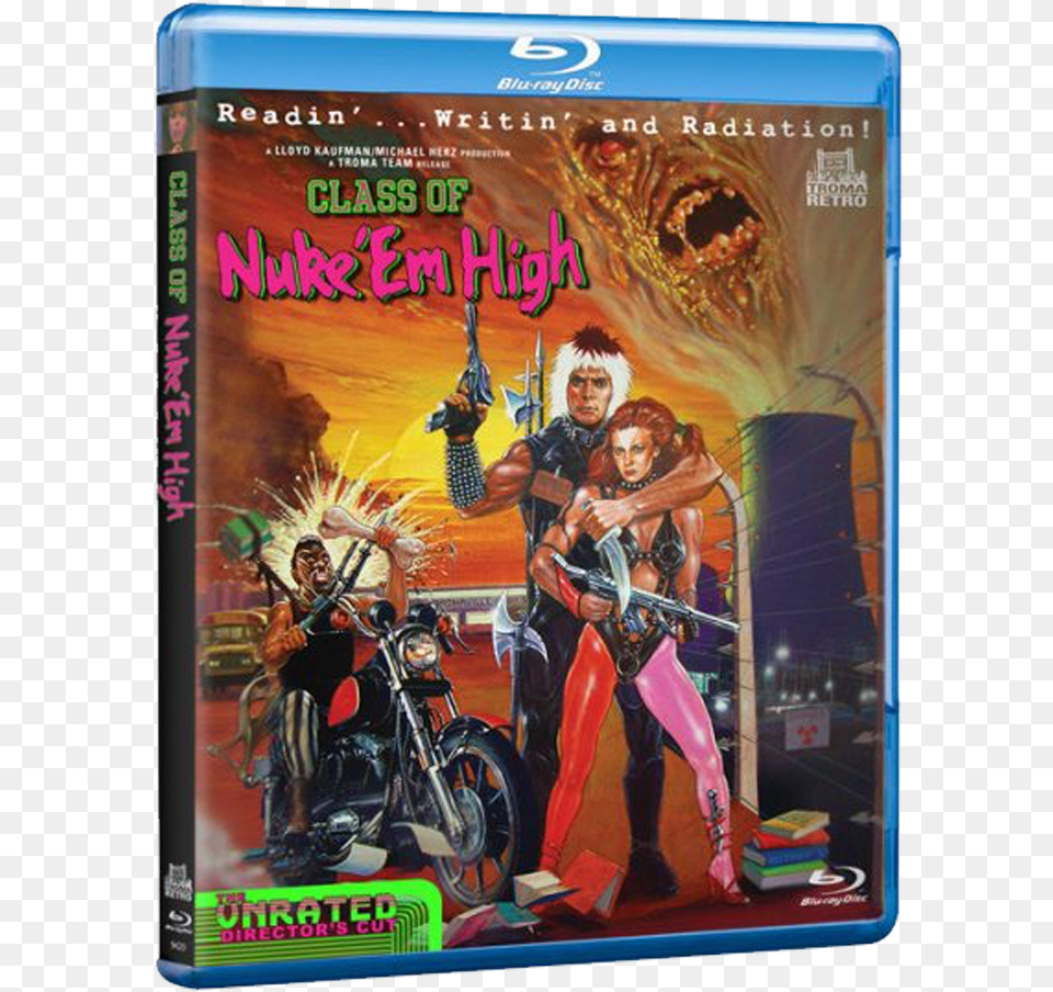Class Of Nuke 39em High Blu Ray, Publication, Book, Comics, Adult Free Png Download