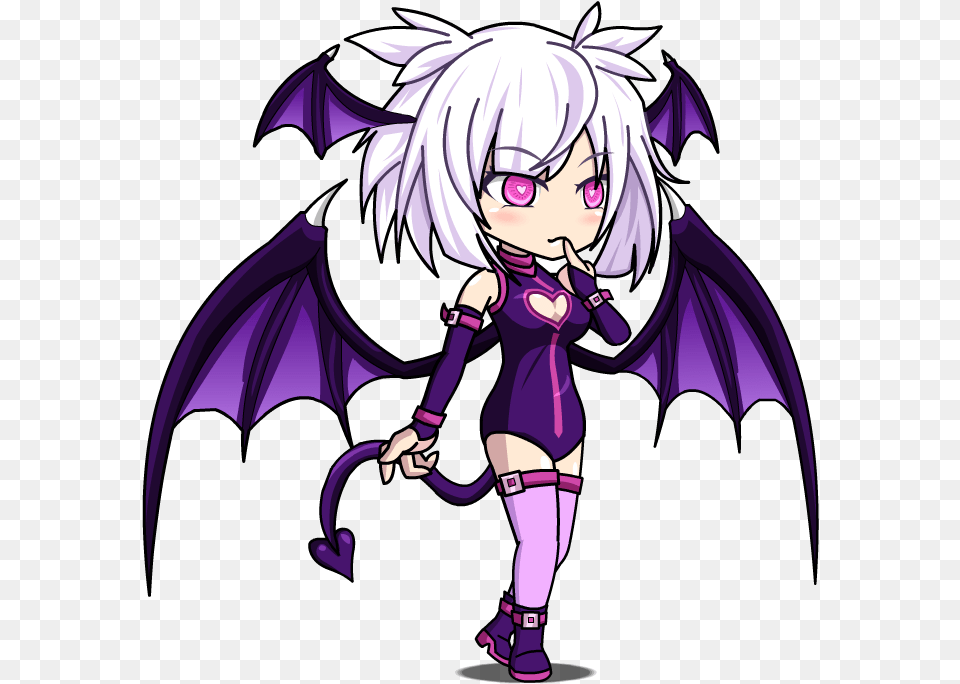 Class Photo Gacha World Succubus Lilith, Book, Comics, Publication, Baby Free Png Download