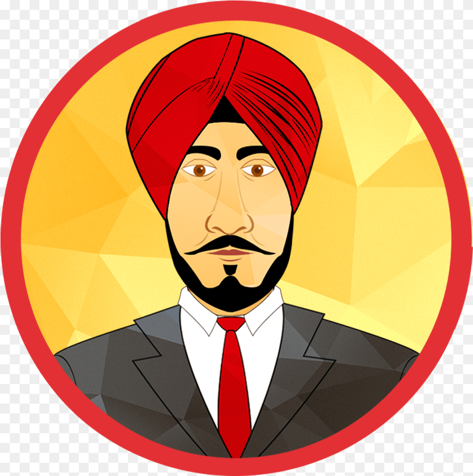 Class Sikh Illustration, Clothing, Turban, Photography, Woman Png Image