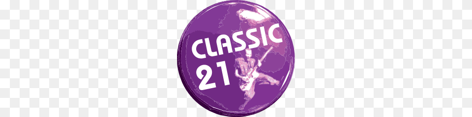 Classic 21 Logo Button, Badge, Symbol, Person Png