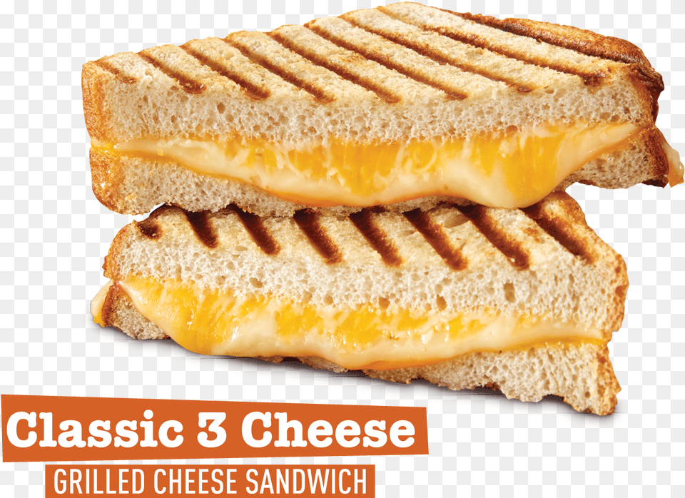 Classic 3 Cheese Grilled Cheese Grilled Cheese Sandwich, Food, Bread, Toast Free Png Download