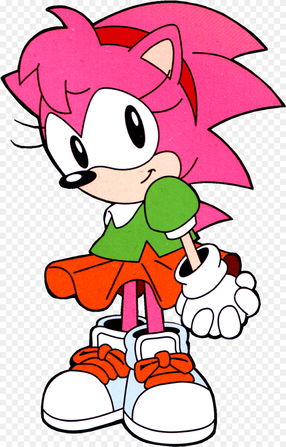 Classic Amy Rose Rosy The Rascal And Amy Rose, Cartoon, Baby, Person Png