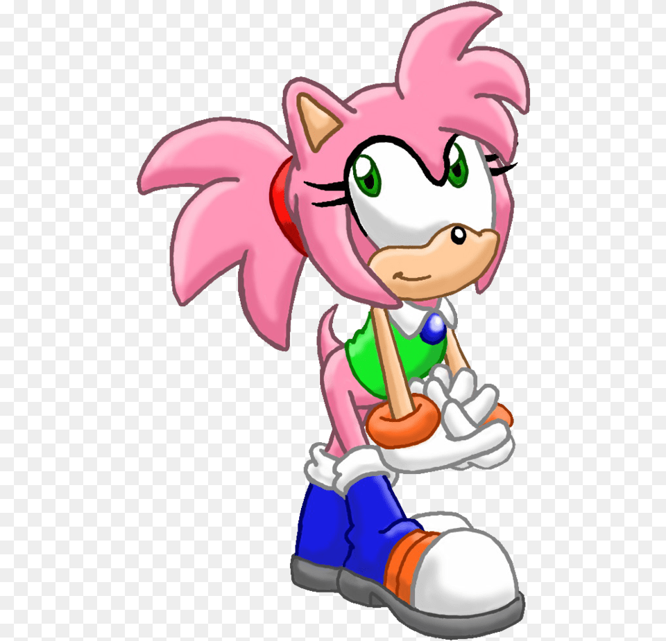 Classic Amy Rose Sprites Classic Amy Rose Panties Classic Amy Rose Sprites, Baby, Person, Face, Head Free Png Download