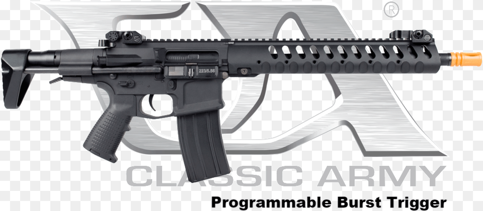 Classic Army Ca115m Nemesis Series De 12 Aeg, Firearm, Gun, Rifle, Weapon Free Png
