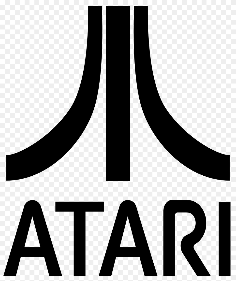 Classic Atari Logo Perhaps The Best Videogame Company Logo Of All, Gray Free Transparent Png