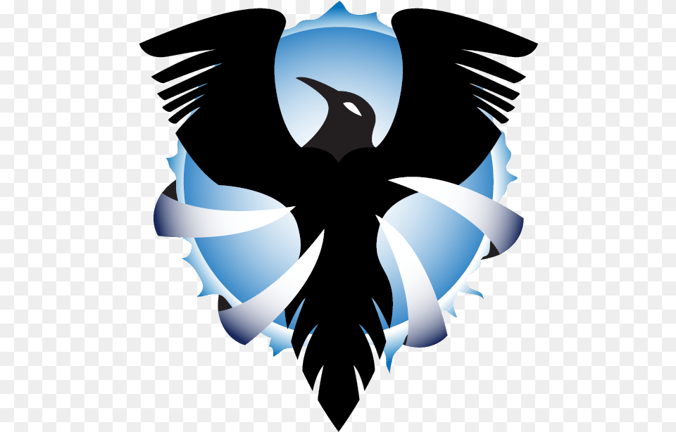 Classic Battletech Logo Logos Logo Raven Icon, Person, Animal, Bird, Jay Free Png Download
