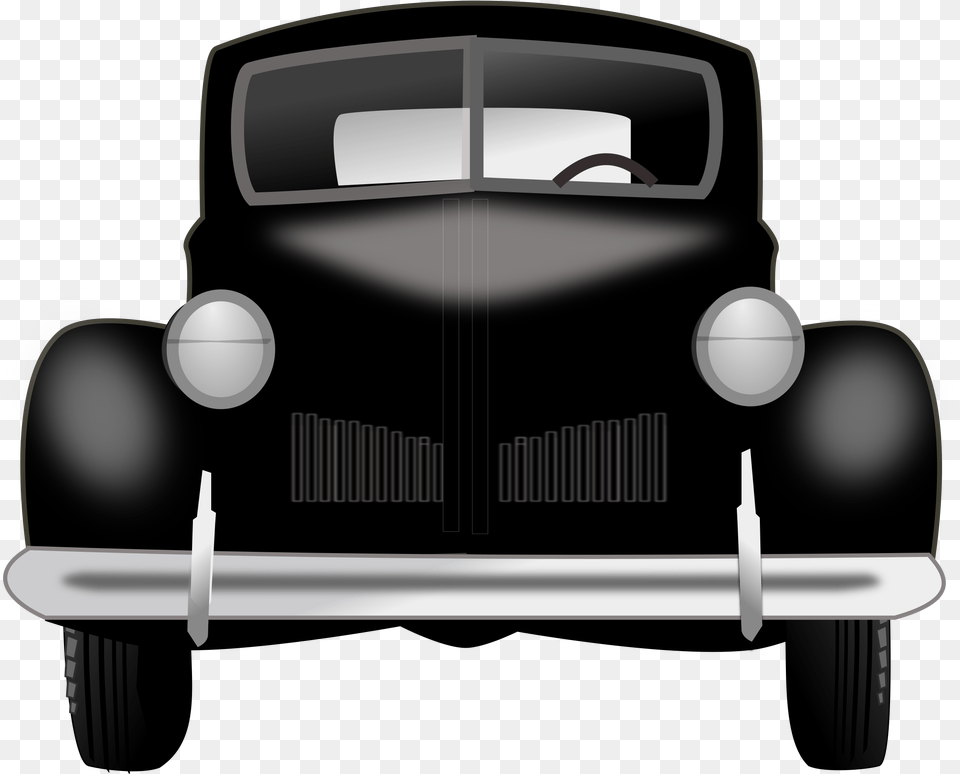 Classic Car 3 Svg Library Classic Car Clipart Front, Antique Car, Model T, Transportation, Vehicle Free Transparent Png