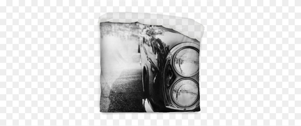 Classic Car Black And White Vintage Photo Filter, Headlight, Transportation, Vehicle Free Png
