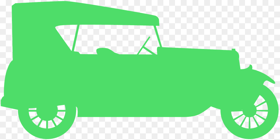 Classic Car Silhouette, Antique Car, Model T, Transportation, Vehicle Png