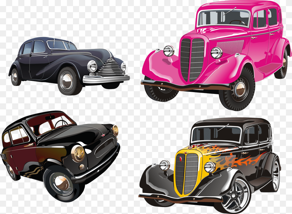 Classic Car Vintage Car Classic Car Vector, Hot Rod, Transportation, Vehicle, Antique Car Png Image