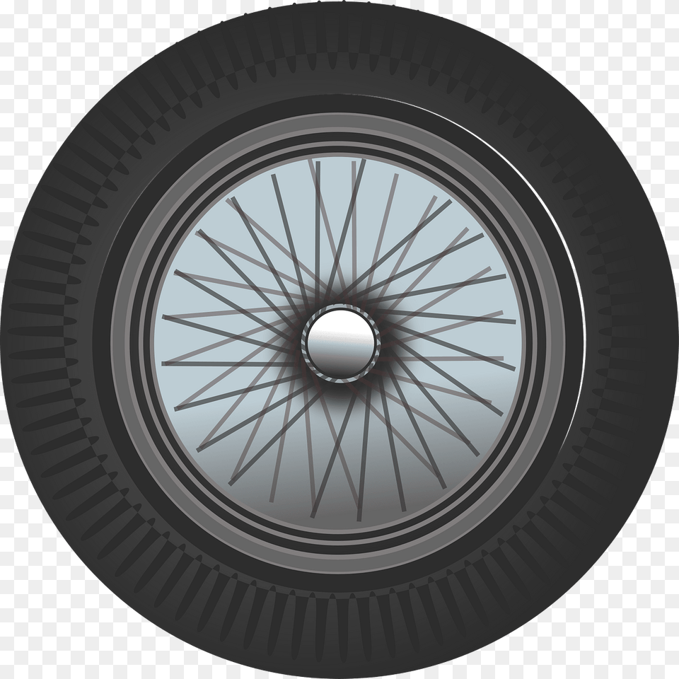 Classic Car Wheel Clipart, Alloy Wheel, Car Wheel, Machine, Spoke Free Transparent Png
