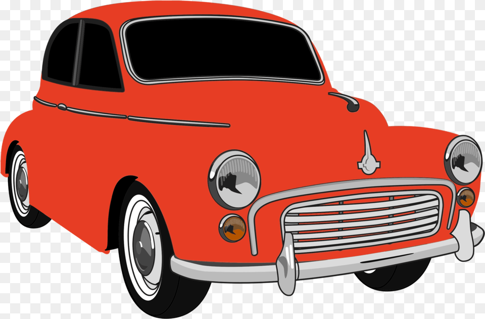 Classic Carcompact Carcar Clipart Royalty Svg Classic Car Transparent, Sedan, Transportation, Vehicle, Machine Free Png