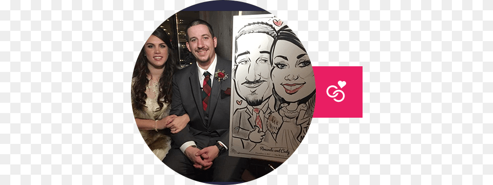 Classic Caricatures At A Wedding Reception Epiphany, Woman, Suit, Person, Formal Wear Free Png Download