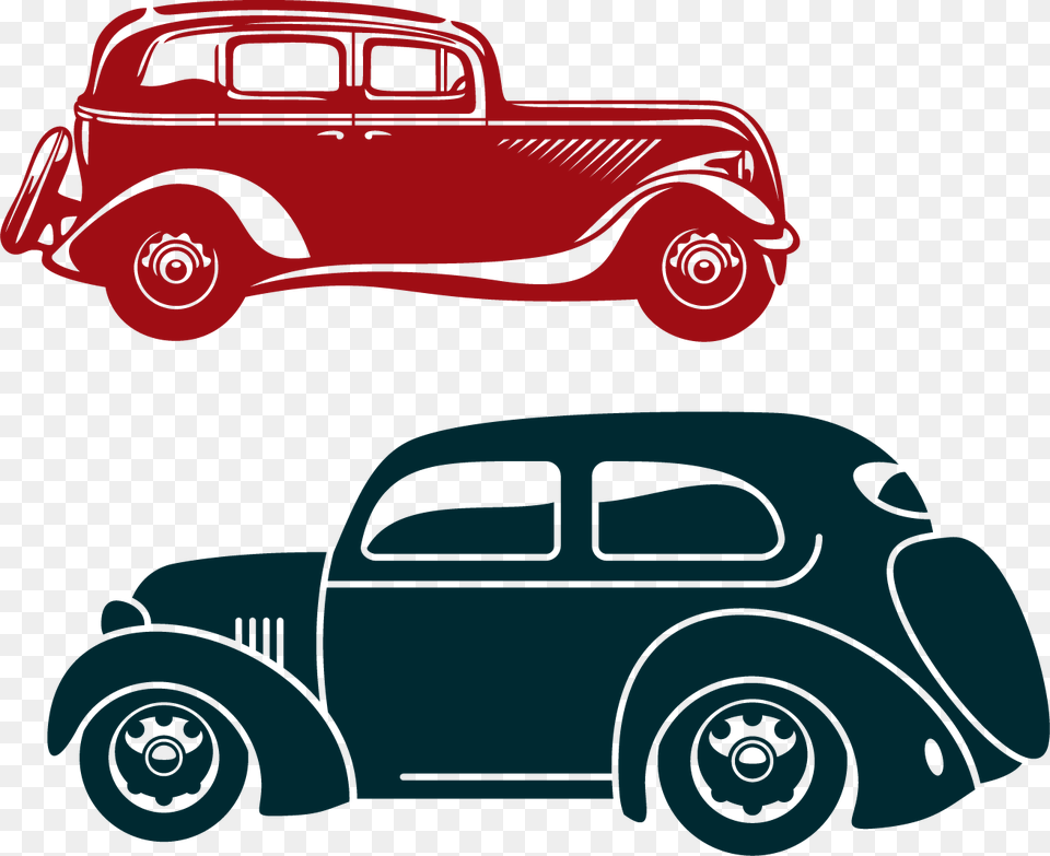 Classic Cars Posters Vector Elements Download Classic Car, Pickup Truck, Transportation, Truck, Vehicle Png