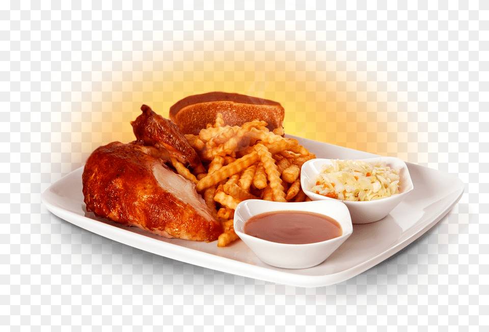 Classic Chicken Breast Meal Poitrine De Poulet Benny, Food, Lunch, Ketchup, Dinner Free Transparent Png
