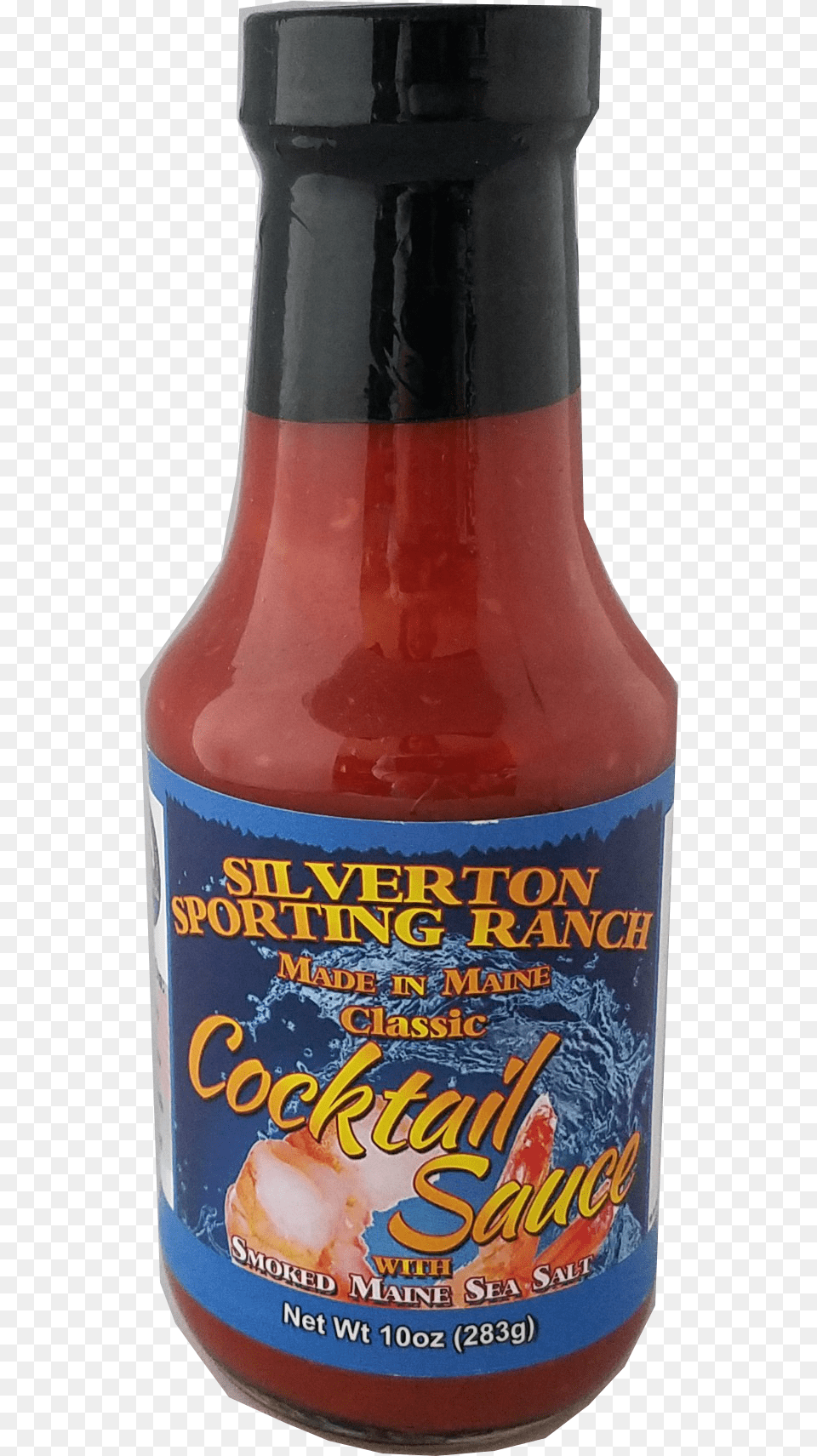 Classic Cocktail Sauce With Smoked Maine Sea Salt Bottle, Food, Ketchup, Alcohol, Beer Free Png