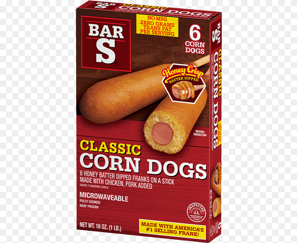 Classic Corn Dogs Bar S Classic Corn Dogs, Food, Hot Dog Free Png Download