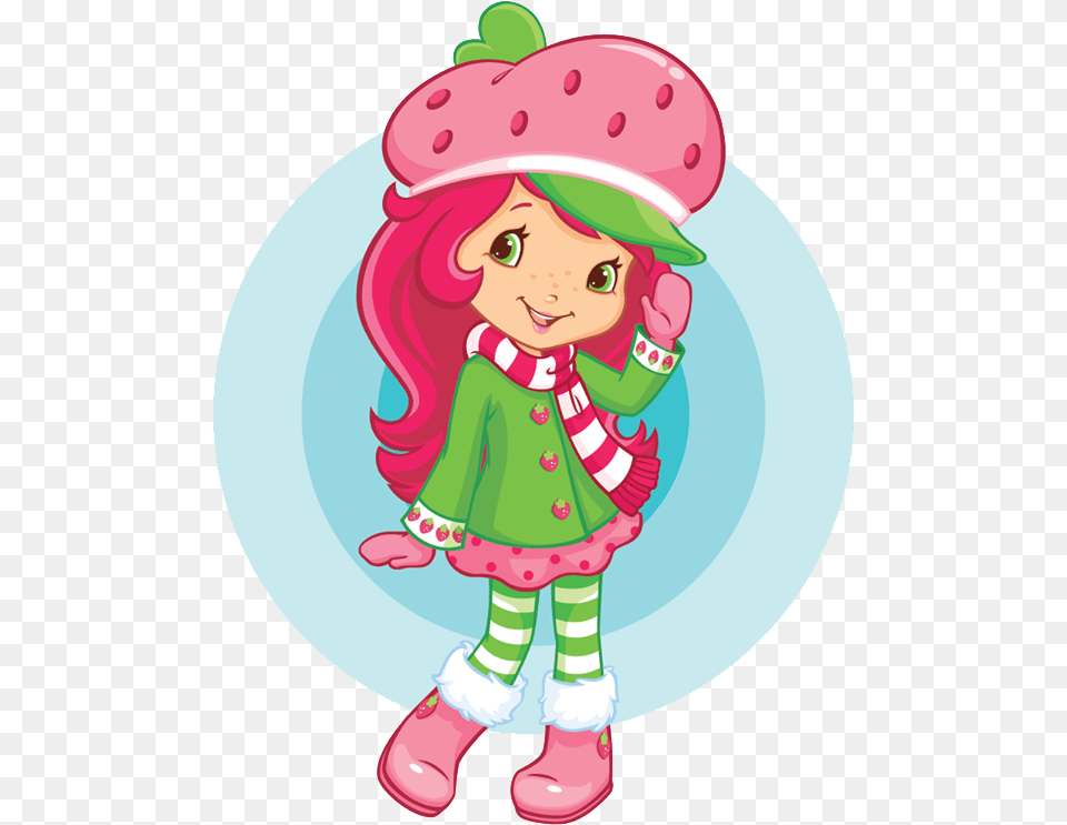 Classic Cute Strawberry Shortcake, Elf, Baby, Person, Face Free Png